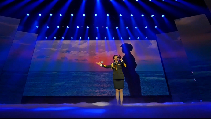 2021年“情暖军休”端上春晚丨《海岛的传说》