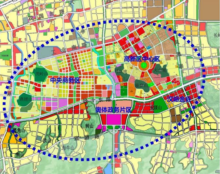 作为"东强"策源地,cbd奥体中心区未来将成为济南的城市新中心,为城市