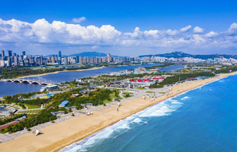 陆上赛艇百日创纪录赛在日照市举办