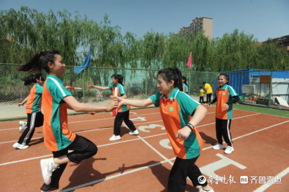 夏津县特殊教育学校的趣味运动会嗨翻天