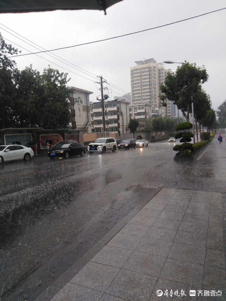 情报站|下雨啦!山东多地强降雨已"到货"!你那里的雨大吗?