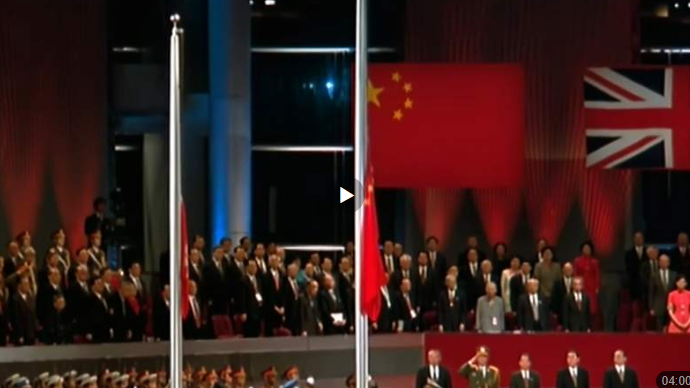 我的中国心！演出重现香港澳门回归时刻