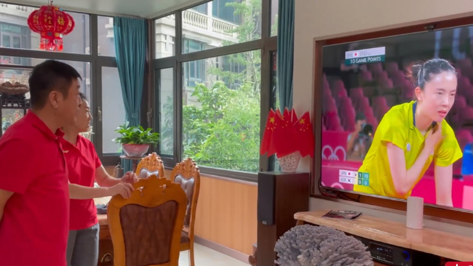 果然视频|对话陈梦爸爸：成绩源于自律，十年回家天数不足一月