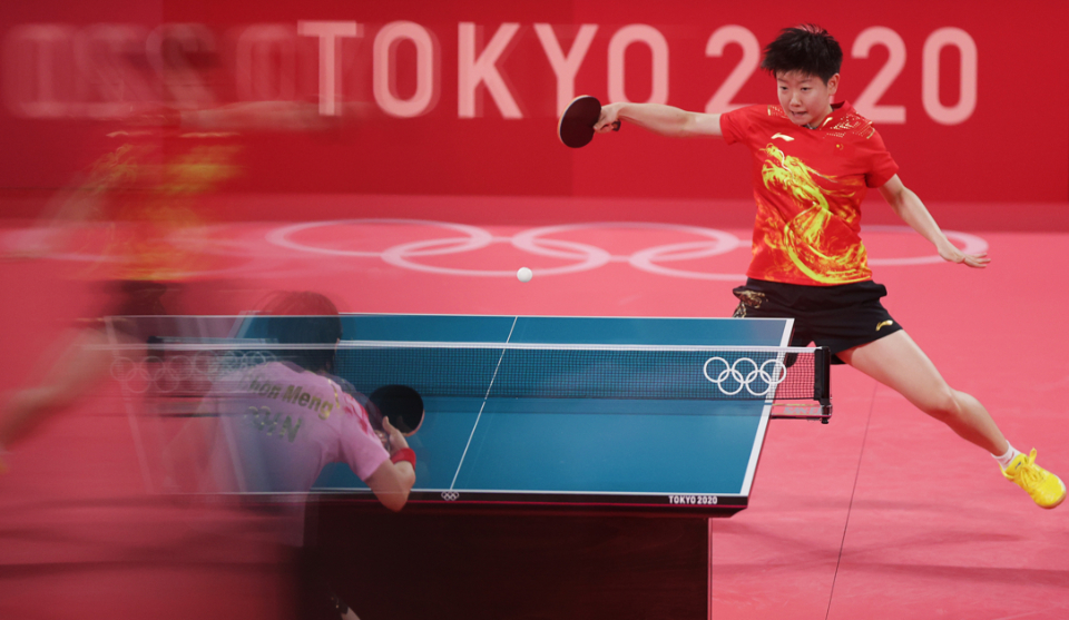 第15金！山东选手陈梦获奥运乒乓女单生涯首金，孙颖莎夺银