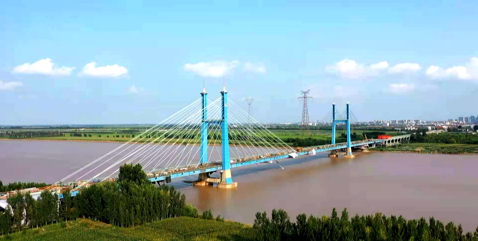 东营胜利黄河大桥图片