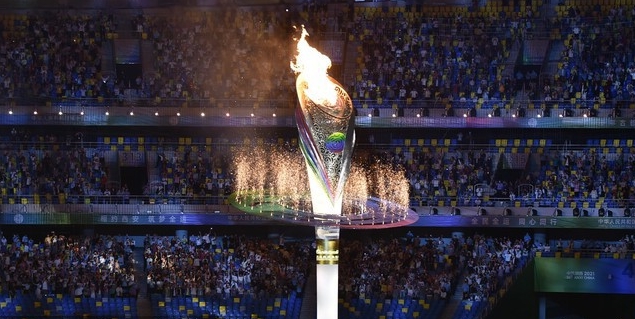 杨倩点燃十四届全运会主火炬！运动盛会正式启幕