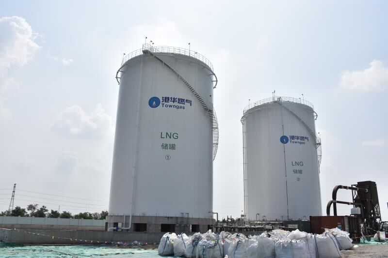 潍坊最大lng储备站已完成八成预计10月投用
