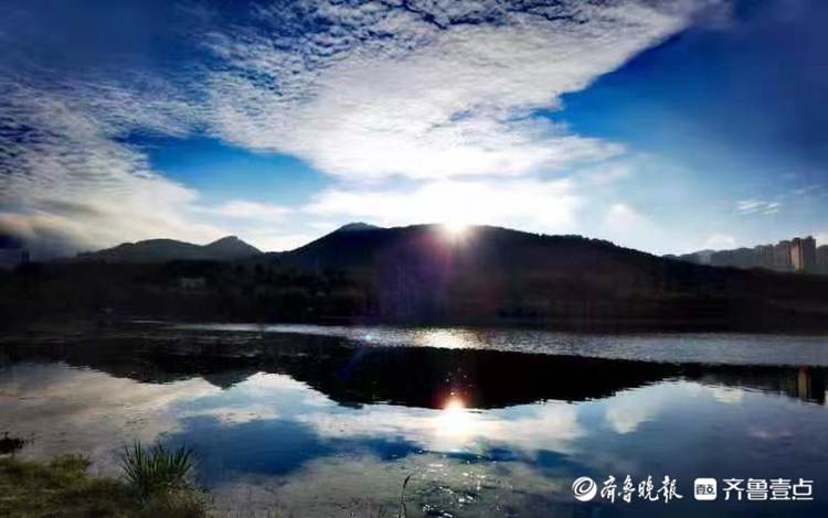中秋悦|雨过天晴后，孟家水库风景如画