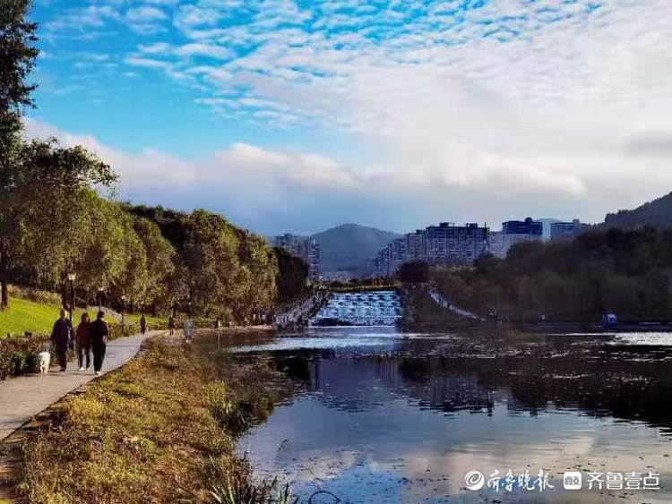 中秋悦|雨过天晴后，孟家水库风景如画