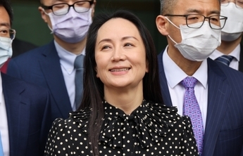 孟晚舟归国！齐鲁晚报·齐鲁壹点记者现场直击