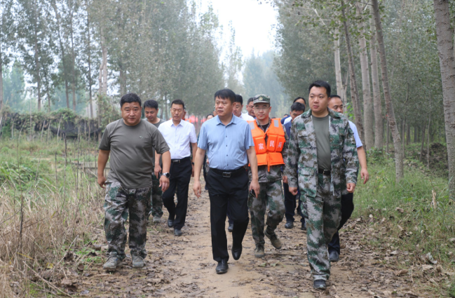 博兴县委书记高志国实地调度黄河防汛工作