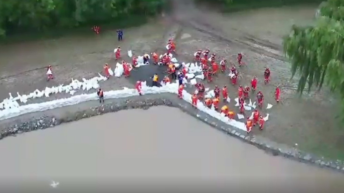 果然视频·战秋汛 搏险情|东营消防全力筑牢防汛“安全堤”