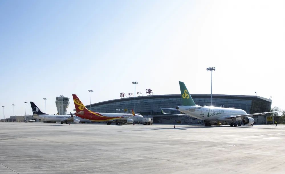 本周末菏泽牡丹机场将新增两条航线