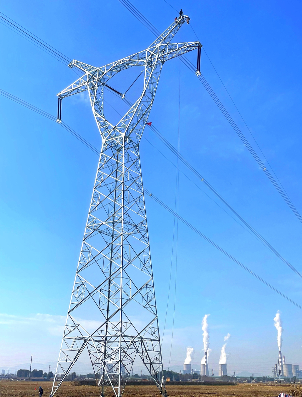 邹平货运铁路专用线500kv超高压电力迁改工程圆满完成