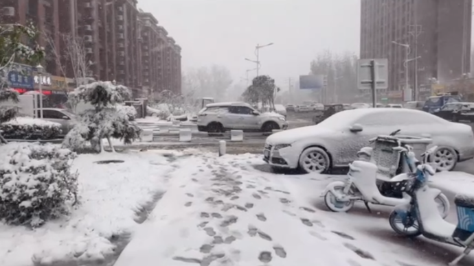 壹点聊望台|今日立冬，聊城迎来暴雪