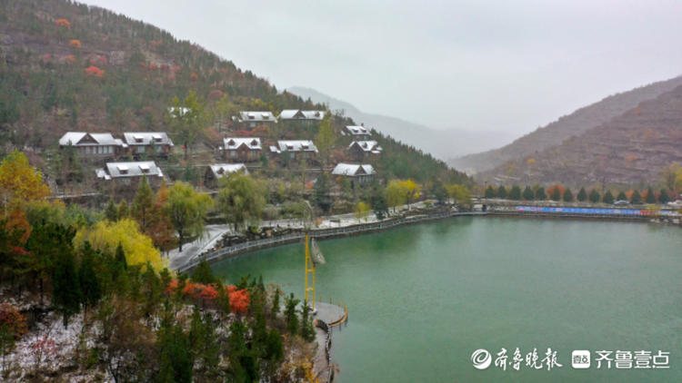 壹点图集｜初雪！潭溪山漫天雪花，这是一场深秋与初冬的相会