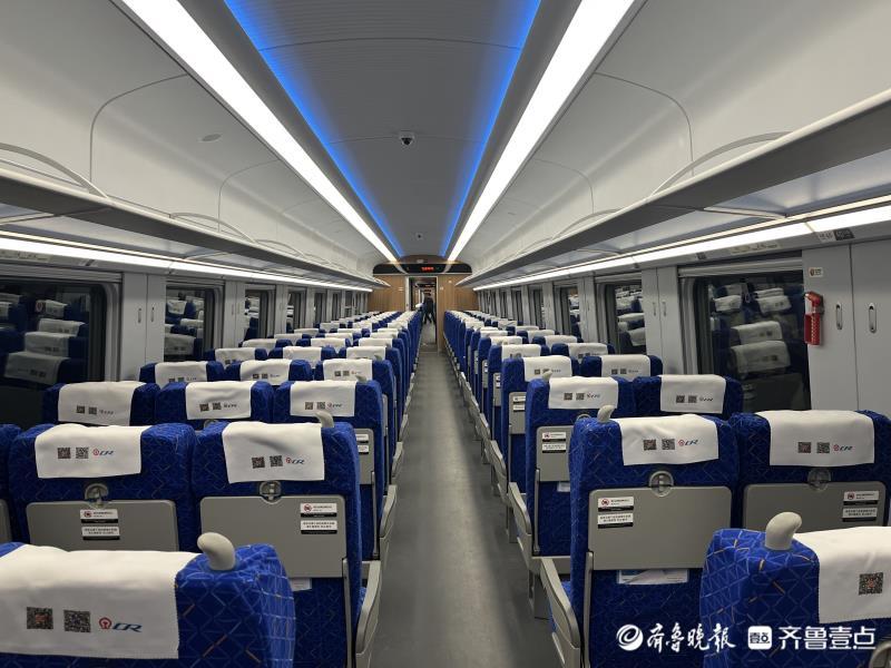 视频|"绿巨人"复兴号动车组来菏泽了!壹点记者现场探访