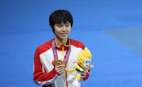 奥运冠军杨浚瑄：我告诉自己要勇敢