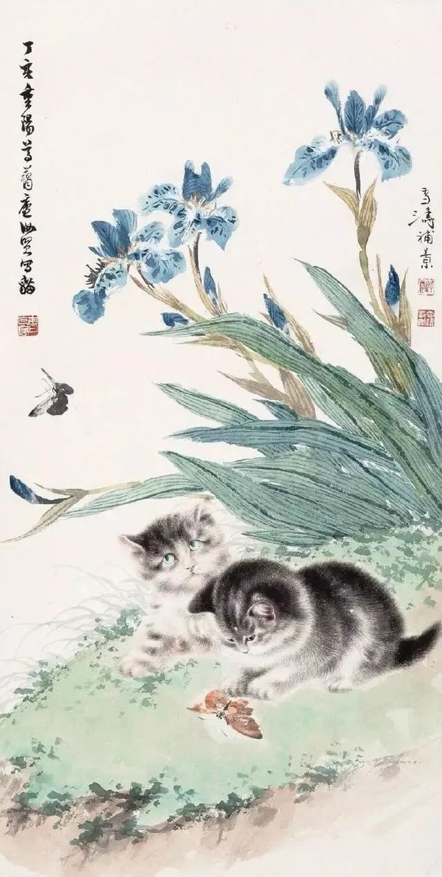 鉴赏丨看四大国画名家笔下的猫"各显神通"