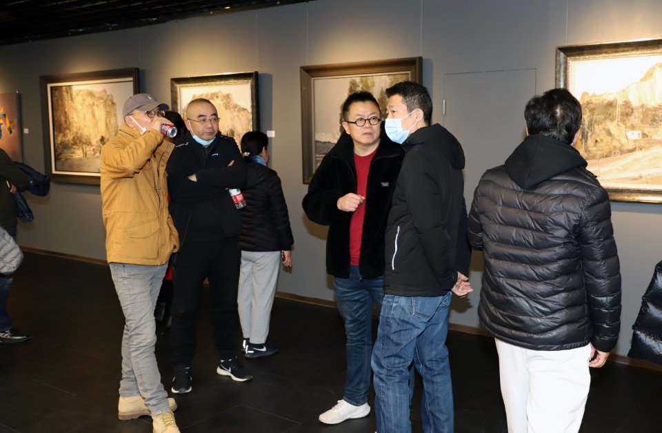 “相应——赵军、杨三军、魏更超绘画三个展”在济南隆重开幕