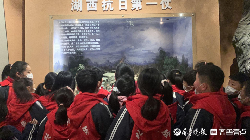 单县北辰实验学校参观红色教育基地