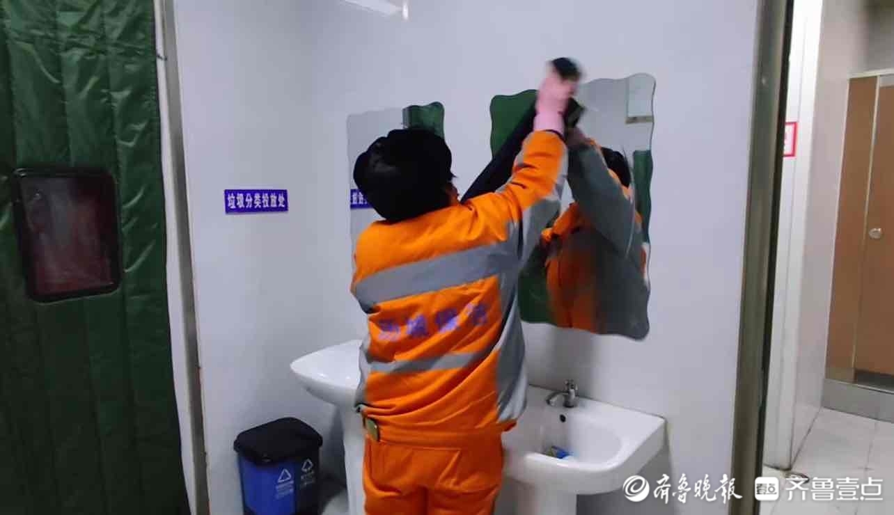 寒战|凌晨四点保洁员上街忙碌，零下6℃她们冒出汗珠