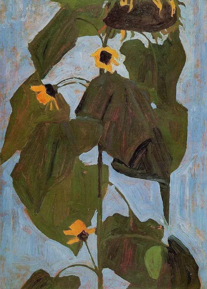 席勒,1890 - 1918,20世纪初期的表现主义画家,维也纳分离派的代表人物