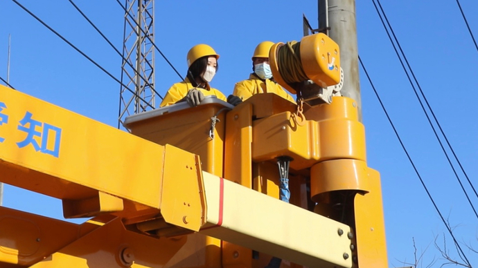 果然视频·寒战|记者走近滨州博兴电力，感受寒冬“第一线”温度