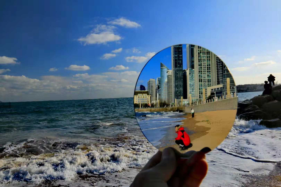 情报站|真会玩！出门随身带着小镜子，这样拍照太好看了