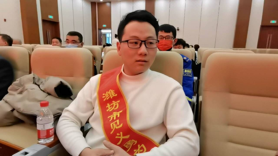 诸城小伙伏贵欣：半年连续捐献两次