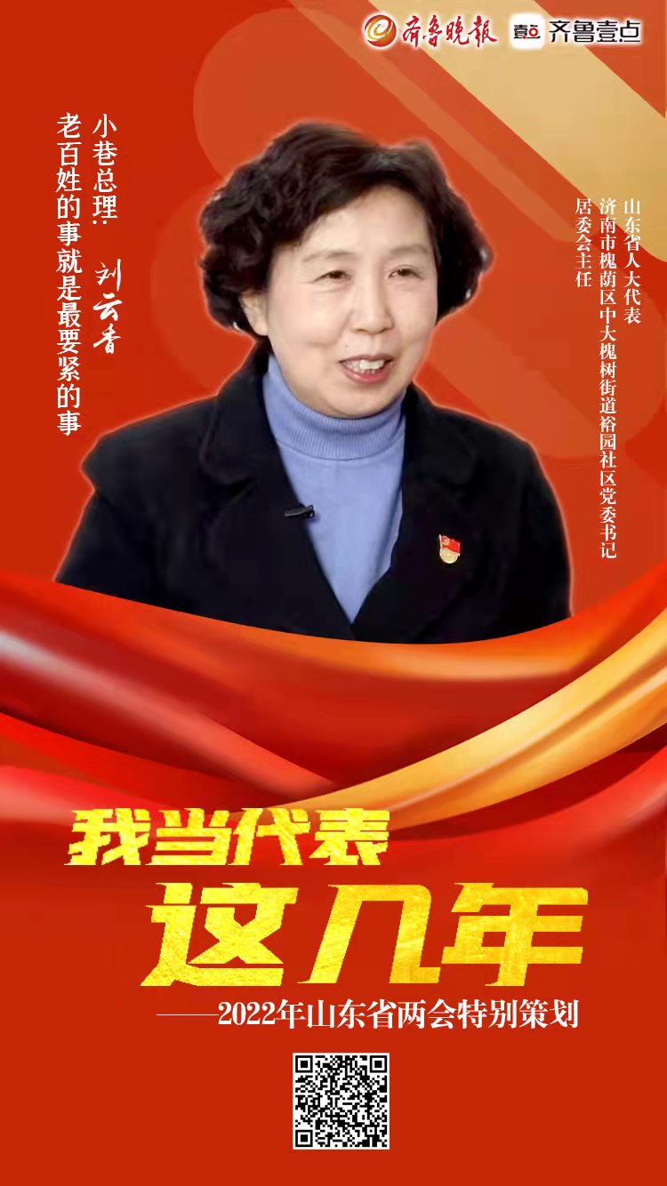 海报|我当代表这几年：“小巷总理”刘云香