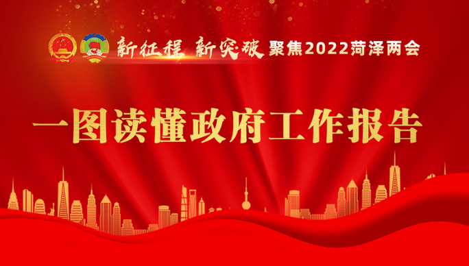 聚焦2022菏泽两会|一图读懂2022菏泽政府工作报告