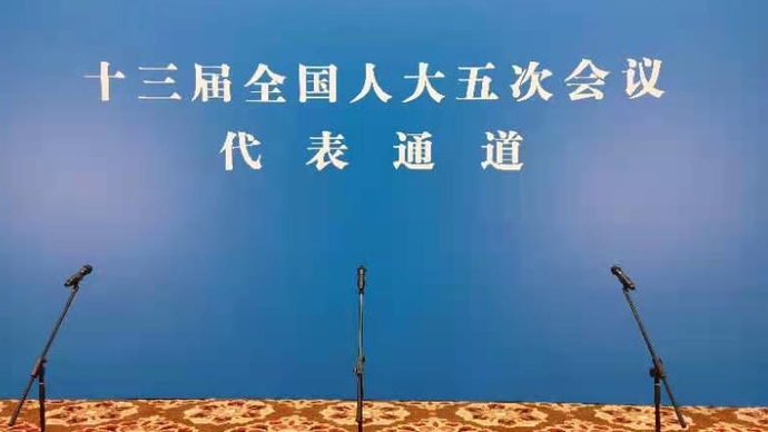 壹直播｜十三届全国人大五次会议首场“代表通道”开启
