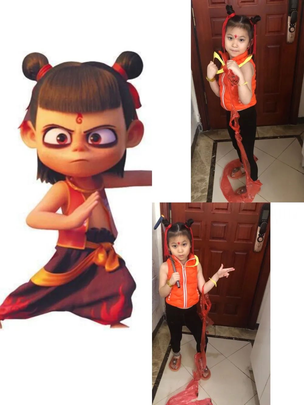 书中的人物走出来!