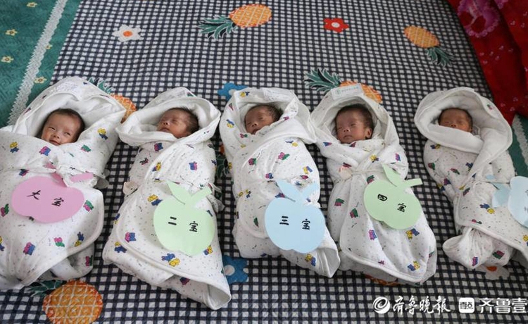 3月20日9时30分至36分许，伴随着响亮的啼哭声，泰安首例五胞胎在泰安市中心医院平安出生。