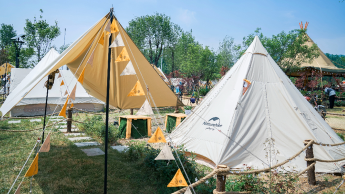 果然视频｜“娜”游蒙阴，有山有水有帐篷的醉美田野