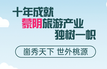 一图读懂｜十年成就，蒙阴旅游产业独树一帜