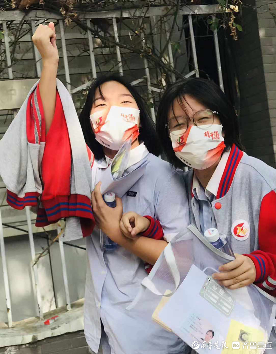 济南中考即将开考，考生轻松入场