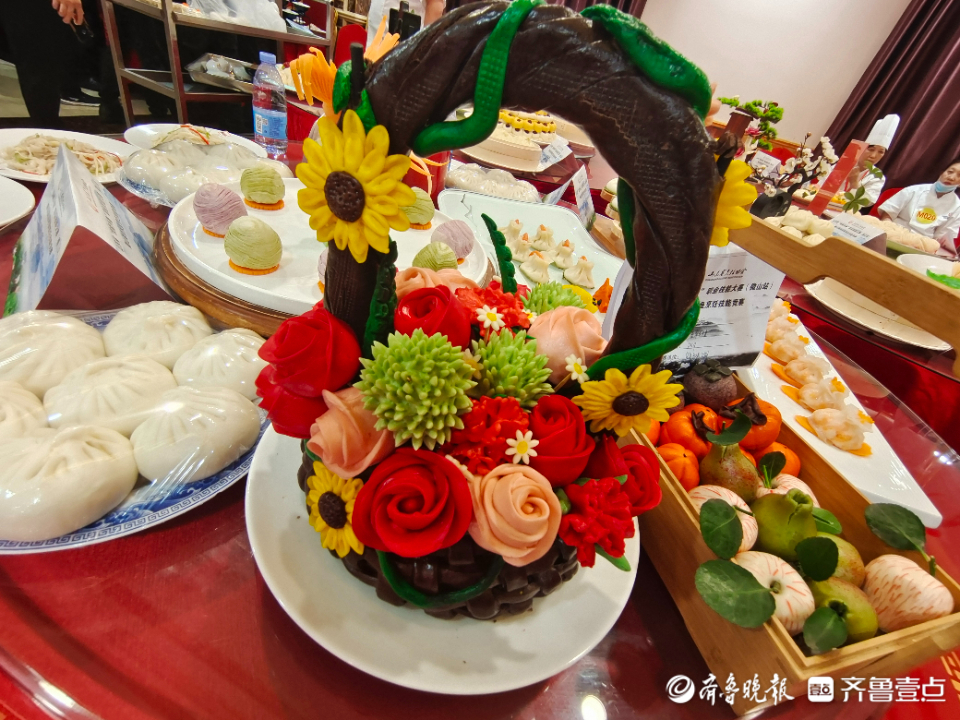 山东省“技能兴鲁”职业技能暨微山湖淡水鱼烹饪技能大赛开幕