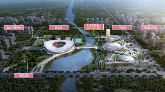 临沂奥体中心:"奥体城市公园"正崛起-齐鲁晚报网