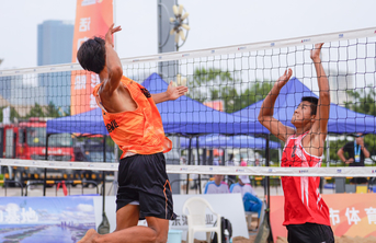 省运快报丨8支代表队竞技，沙滩排球决赛开赛
