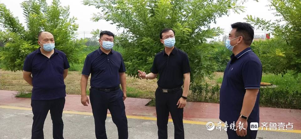菏泽开发区刘勇到陈集镇督导核酸检测及疫情防控工作