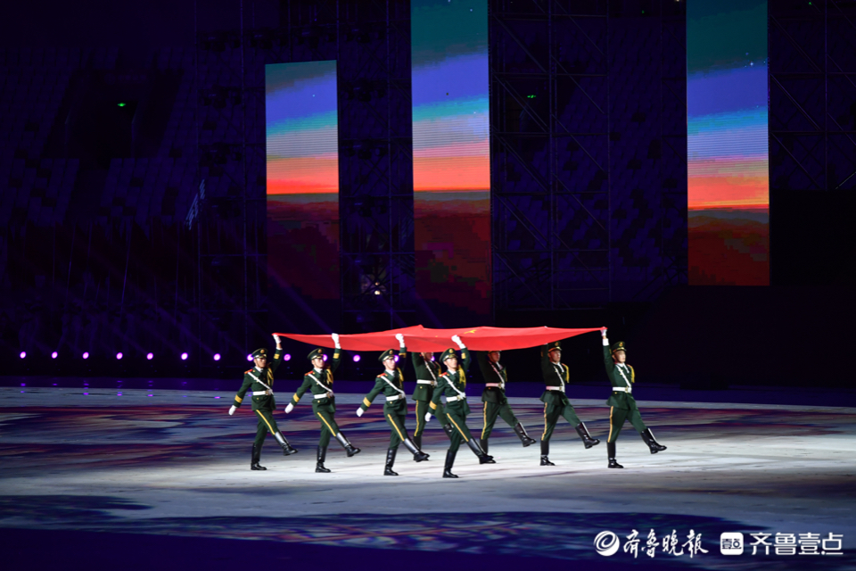 山东省第二十五届运动会正式拉开帷幕