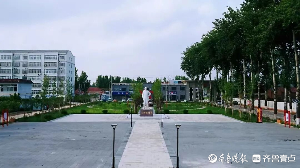 莘县张鲁回族镇文化广场建设擦亮美丽乡村底色