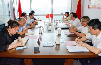 省委组织部副部长杨原田一行到山东省纺织服装行业协会调研