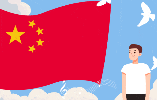 我和国旗合个影，壹点送您上开屏！国庆节情报站邀您一起表白祖国