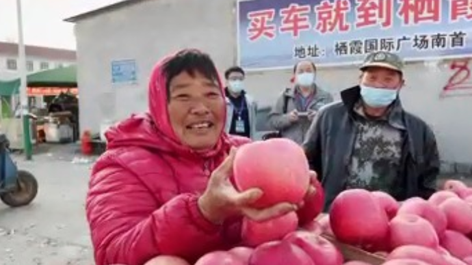 果然视频|“俺不噶实”！收获两万斤苹果，果农却不舍得吃一个