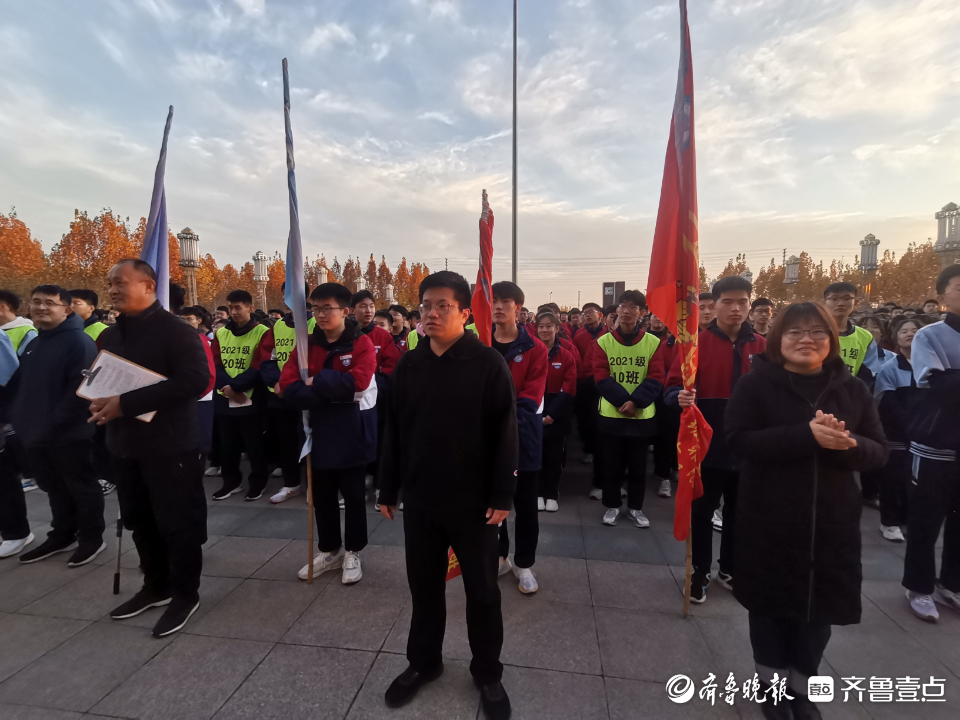 惠民縣第一中學:點燃跑操激情,綻放青春風采-齊魯晚報·齊魯壹點