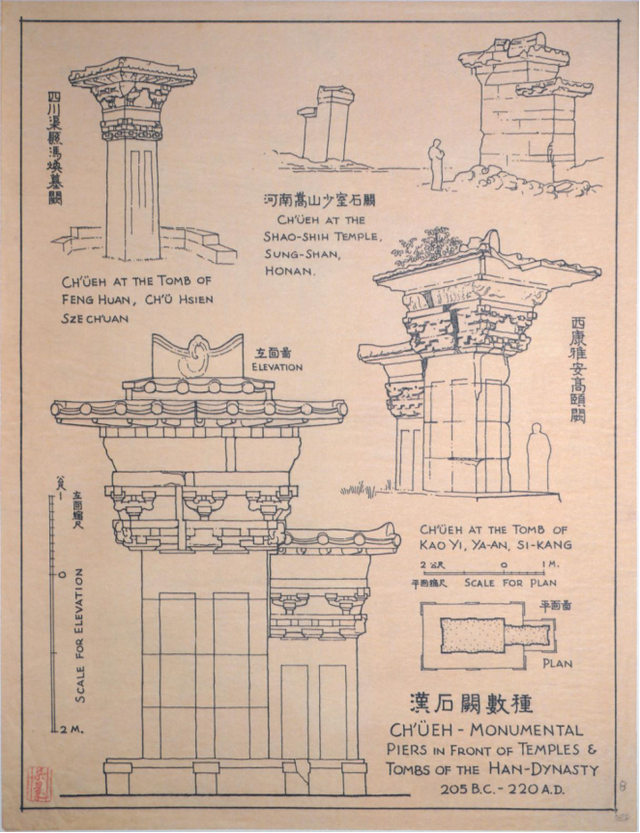 建筑大师梁思成先生手稿欣赏-齐鲁晚报·齐鲁壹点