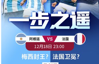 热门赛事“壹”起猜|阿根廷VS法国,谁将获胜捧回“大力神杯”